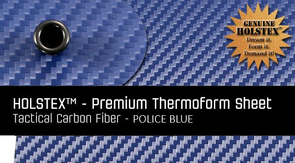 Хольстекс (Holstex) - Carbon Fiber Police Blue 12x12"